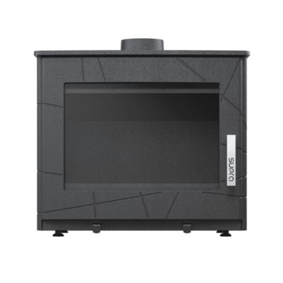 Poêle à bois en fonte Supra Usko rabaissé 8.7kW 150m²