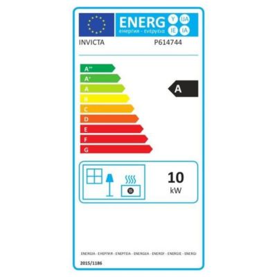 Poele a bois INVICTA Cassine Puissance optimale 10 kW Max 15 kW — free download
