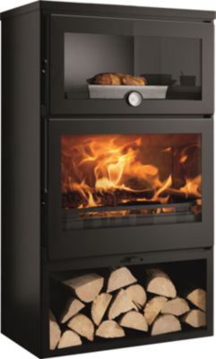 Poêle à bois Oven 7.4kW noir Panadero