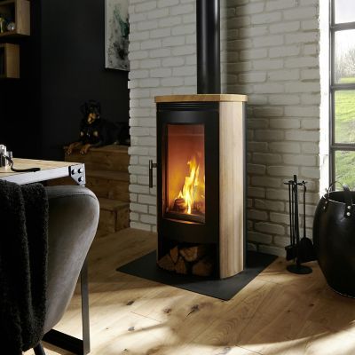 Poêle à bois Panadero Angel sand 8kW 93m²