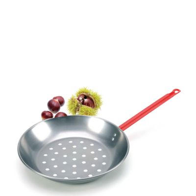 Poêle à châtaignes L.50 x Ø28 cm en acier huilé, Dixneuf Nylis