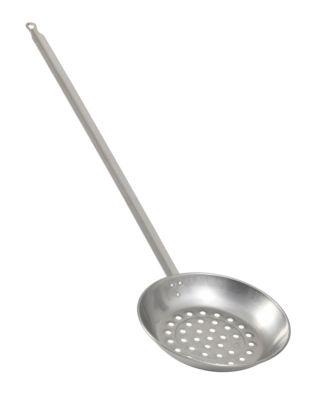 Poêle à châtaignes L.65,5 x Ø28 cm en acier poli, Dixneuf Kasta