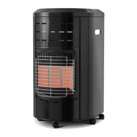 Poêle à gaz Favex Vienne noir 4200W 40m²