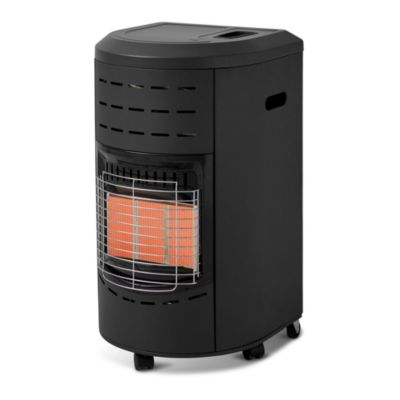 Poêle à gaz Favex Vienne noir 4200W 42m²