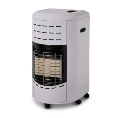 Poêle à gaz infrarouge 4200W blanc pour pièce jusqu'à 40 m², Favex Vienne