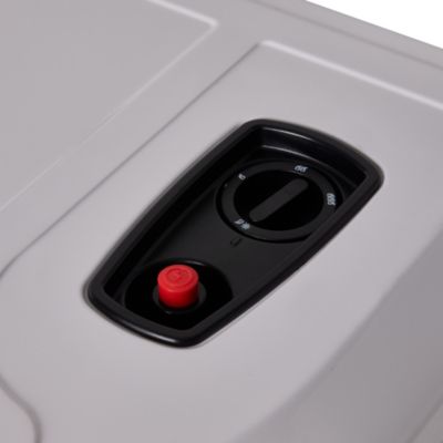 Poêle à gaz infrarouge 4200W blanc pour pièce jusqu'à 40 m², Favex Vienne