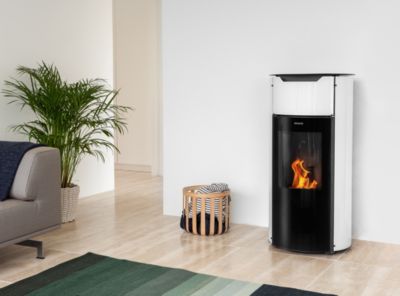 Poêle à granulés Aduro P1.4 blanc 8 kW