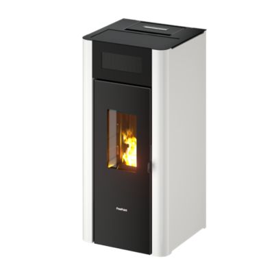 Poêle à granulés Amaranto 9 Freepoint blanc 8.5kW