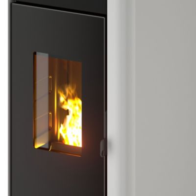 Poêle à granulés Amaranto 9 Freepoint blanc 8.5kW