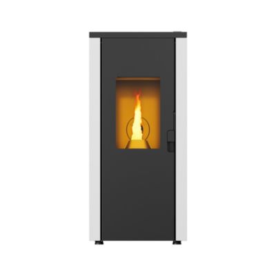 Poêle à granulés Canadian Spa Company Brigitte 8.3kW blanc