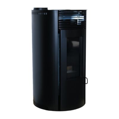 Poêle à granulés de bois Bestove Gard noir 9 KW