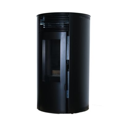 Poêle à granulés de bois Bestove Gard noir 9 KW