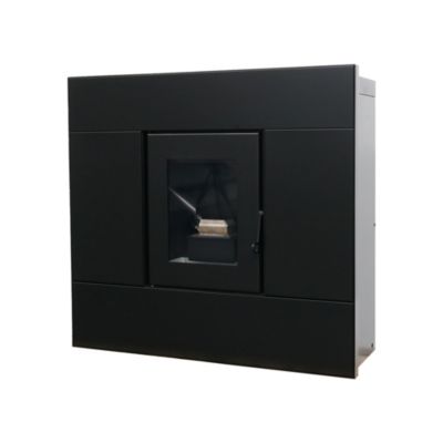 Poêle à granulés de bois Bestove Lison noir 8 KW