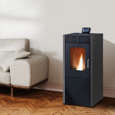 Poêle à granulés de bois Bestove Pico Gris 9 KW