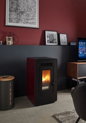 Poêle à granulés Fire plus 7.48 Kw - Surface de chauffe 70 m²