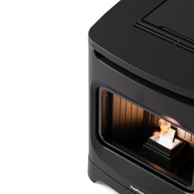 Poêle à granulés Freepoint Flos6 6kW noir