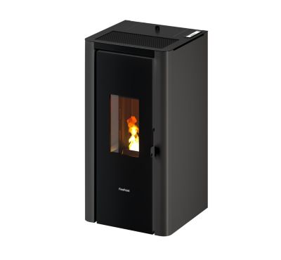 Poêle à granulés Freepoint Indigo 7 anthracite 7,9kw - Surface de chauffe 74 m²
