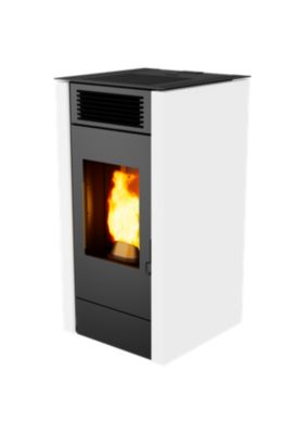 Poêle à granulés Style12 Canadian Spa Company blanc 12kw