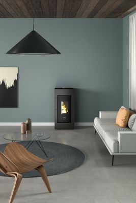 Poêle à pellet Freepoint Beam Airtight anthacite 7 kW