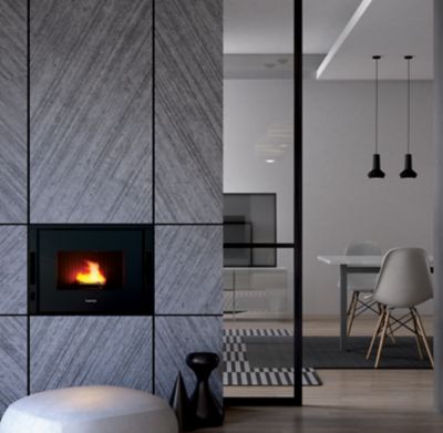 Poêle à pellet Freepoint Zen Airtight noir 9.3 kW