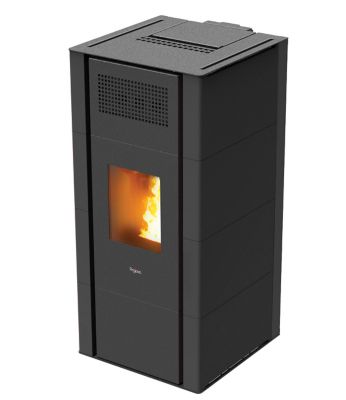 Poêle à pellet Pegaso Mira anthacite 16.2 kW