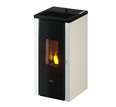 Poêle à pellet Pegaso Vera blanc 7 kW