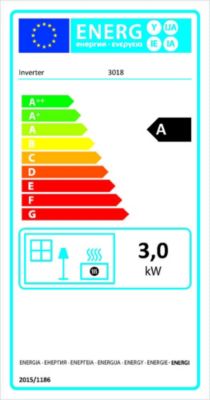 Poêle à pétrole électronique Inverter Ligne Plus 3018 3000W 48m²