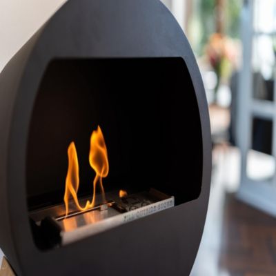 Poêle bioéthanol en acier Aduro B2 noir 1,2L sans conduit — free download