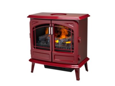 Poêle électrique Dimplex Optimyst Grand rouge 2000W