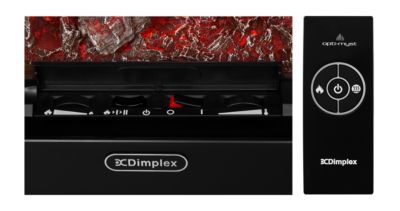 Poêle électrique effet flamme Dimplex verdi noir 1000/2000W