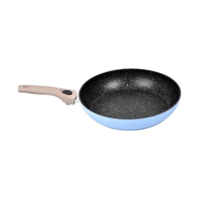 Poêle en aluminium bleu H. 10,5 x L. 29 cm Durandal Equilibre Céramique