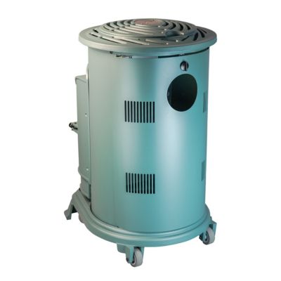 Poele à gaz 3,4 KW Vert Fonte véritable Effet poêle à bois + Tuyau gaz + détendeur butane Provence Sahara