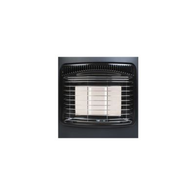 Poele à gaz Infrarouge 4200W Chauffage gaz intérieur 120m3 Chauffage d'appoint à gaz sur roulettes NIKLAS
