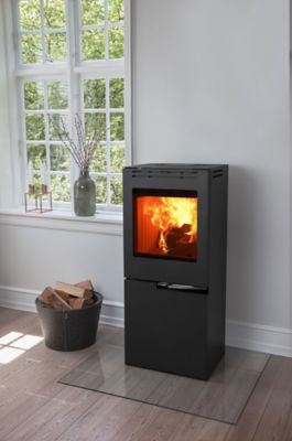 Poêle mixte bois et granulés en acier Aduro H5 - 50605AL 6.8 kW