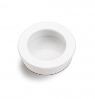 Poignée cuvette Estamp diamètre 40 mm blanc - réf. 3511/100
