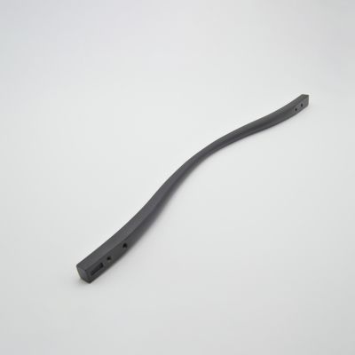 Poignée de meuble en zamac E 320 et 288 mm NOIR MAT