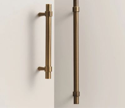 Poignée de Placard Bronze Entraxe 96mm