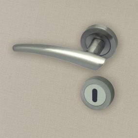 Poignée de porte d'intérieur à clé Bergame