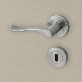 Poignée de porte d'intérieur à clé Livourne