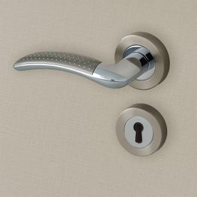 Poignée de porte d'intérieur à cylindre Ancône