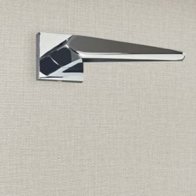 Poignée de porte design finition aspect chrome brillant Tosca - KATCHMEE