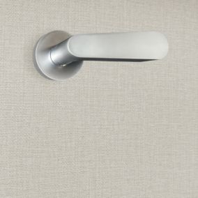 Poignée de porte design finition aspect chrome mat Regina - KATCHMEE