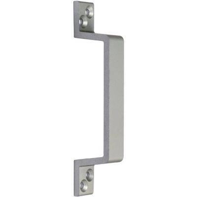 Poignée de tirage droite Argent - 156 x 20 mm - Argenta