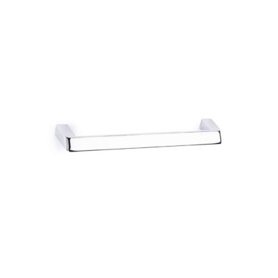 Poignée en Zamak finition chrome brillant, dimensions: 172x12x33mm et inserts: 160mm-