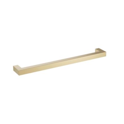 Poignée pour meubles en Acier inox Entraxe 224 finition laiton galver