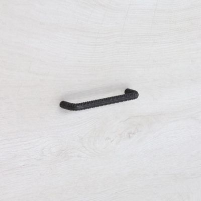 Poignée pour meubles en zamac Entraxe 128 Fer noir vintage