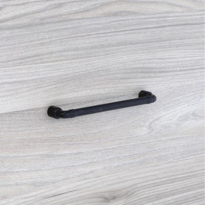 Poignée pour meubles en zamac Entraxe 160 Vernis noir mat