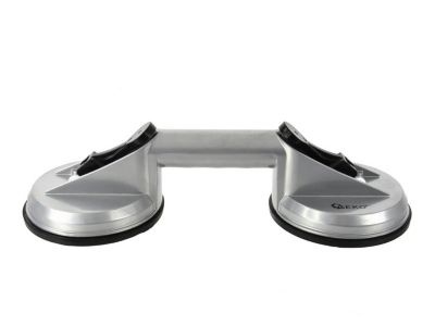 Poignée Ventouse Pour Vitres Aluminium 2x115mm Capacité 70kg