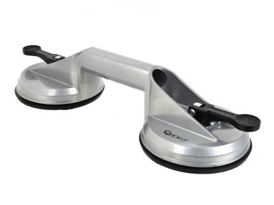 Poignée Ventouse Pour Vitres Aluminium 2x115mm Capacité 70kg