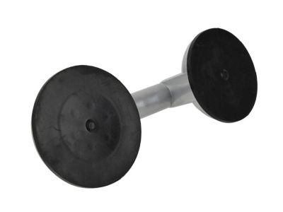 Poignée Ventouse Pour Vitres Aluminium 2x115mm Capacité 70kg